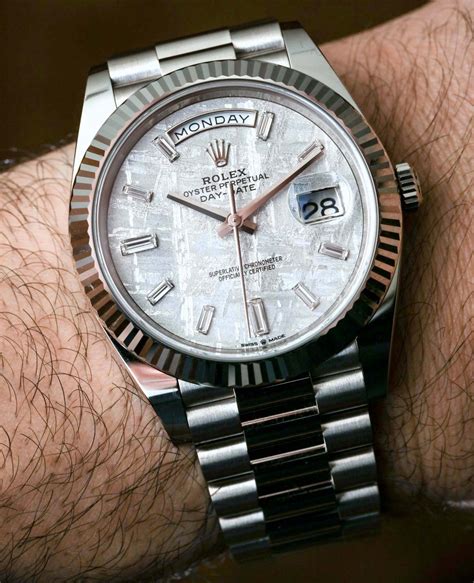 rolex day 40 white gold|rolex day date 228239.